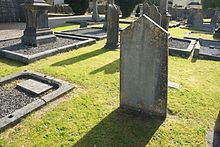 Boole's gravestone at St. Michael's Church, Blackrock, Cork