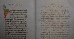 Opening Page for "Beatha Finnchua" Ms. 90