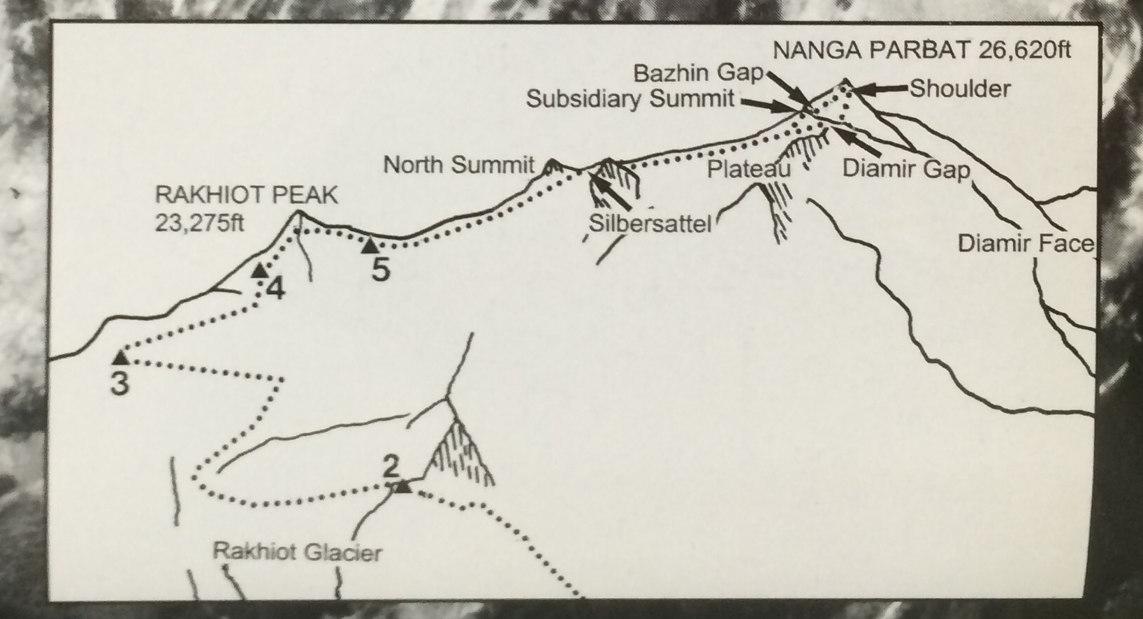 Nanga Parbat Map