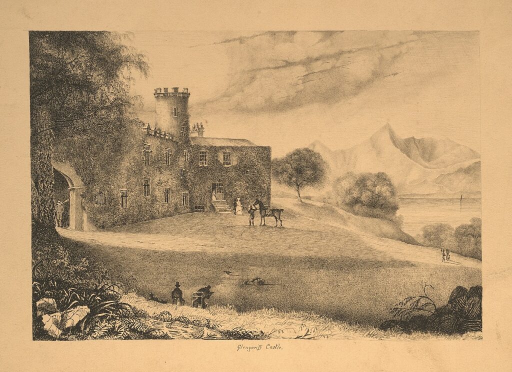 Topographical Prints: Glengariff Castle