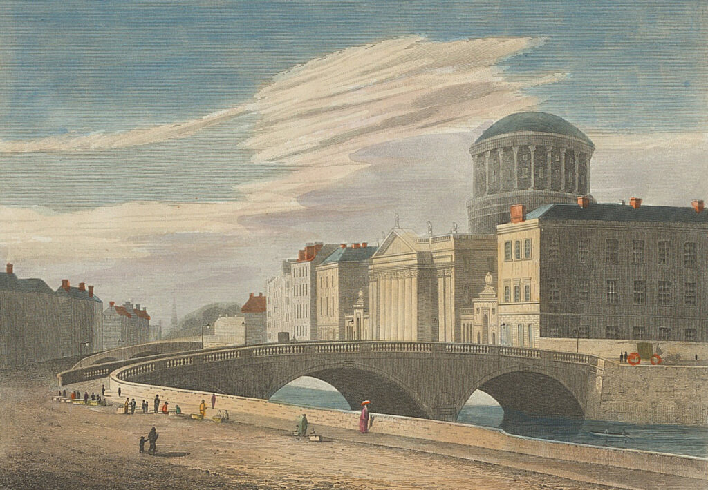 Print of The Four Courts, Dublin [IE BL/CV/TP/DublinCity/39]