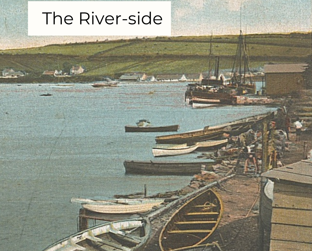 View of Crosshaven in Co Cork on an old postcard.