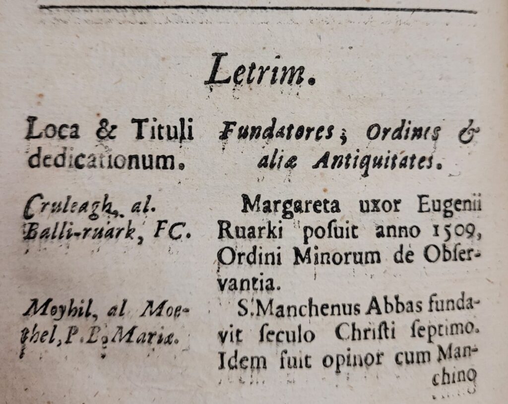 Excerpt in Latin from 'De Hibernia et antiquitatibus eius.'