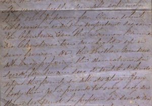 A letter from Maryann Boole in Linburgh in Germany writing to Miss Davis in the form of a
journal recording her stay in Germany. She requests that her 'Travellers Journal' may be passed on to her family and kept for her as a memento.