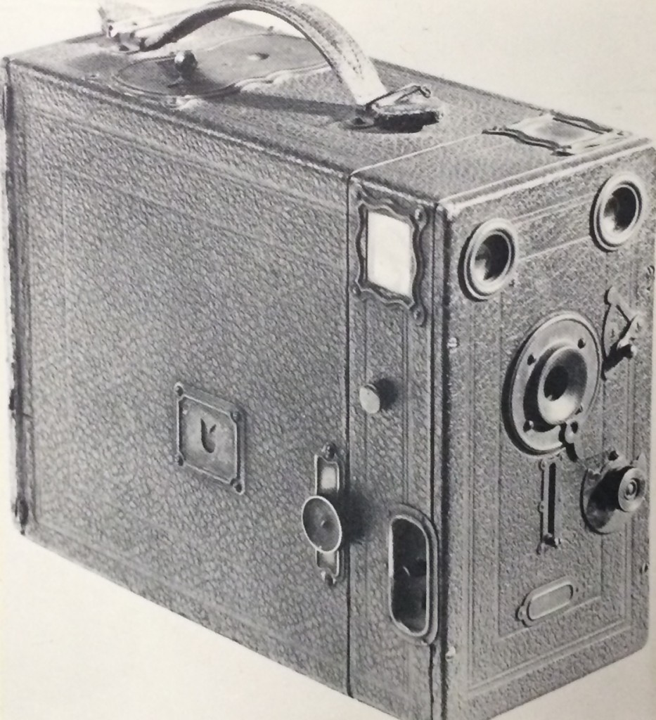 JM Synge's box camera. 