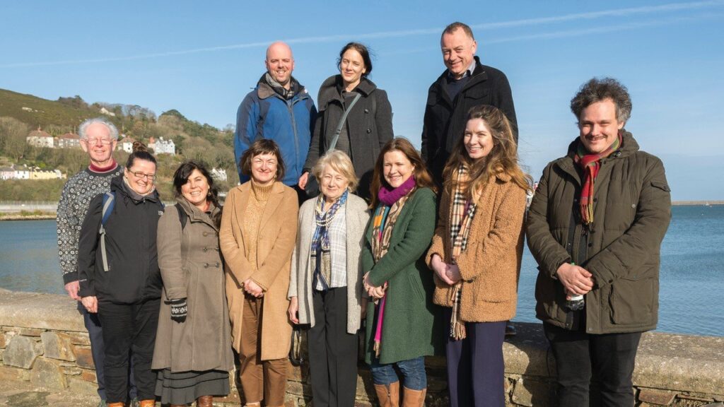 The Ports Past and Present team in 2020 standing in two rows for a group photograph